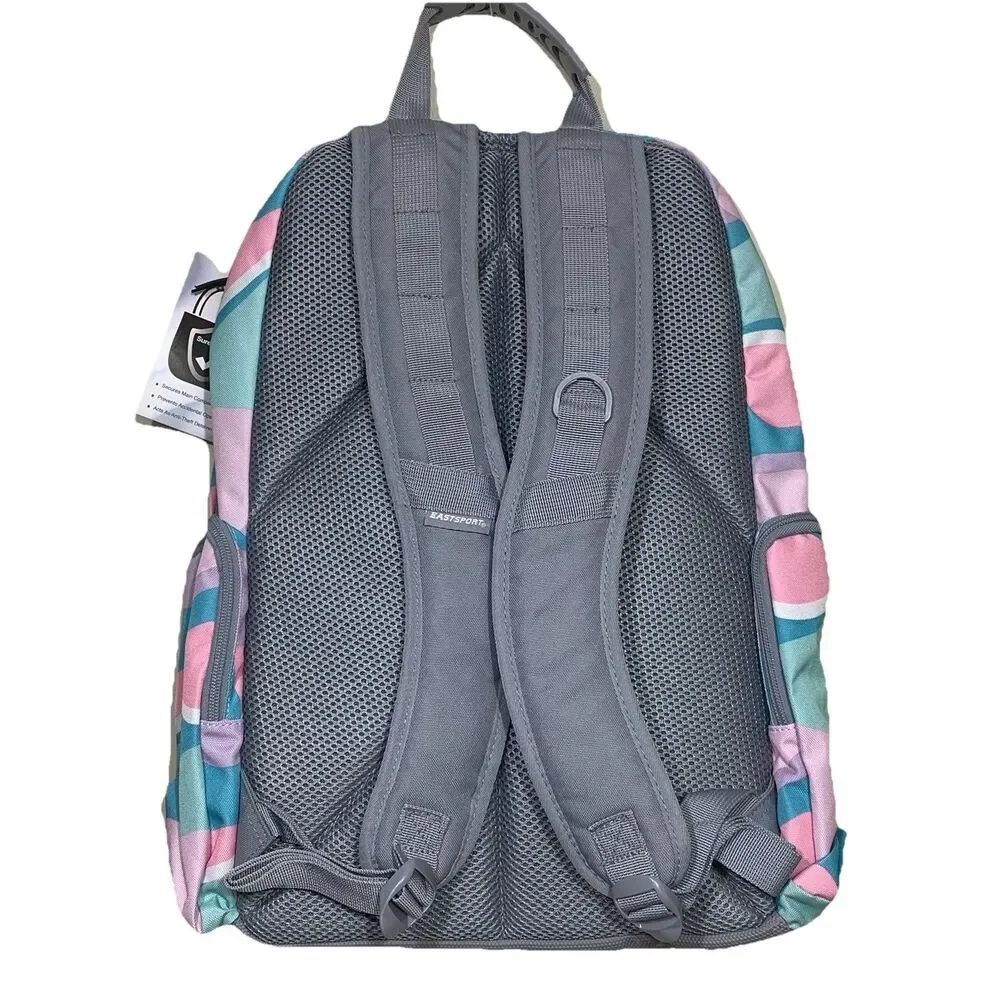 Eastsport Unisex Expandable Team Recycled Backpack, Abstract Joy Outdoor Camping